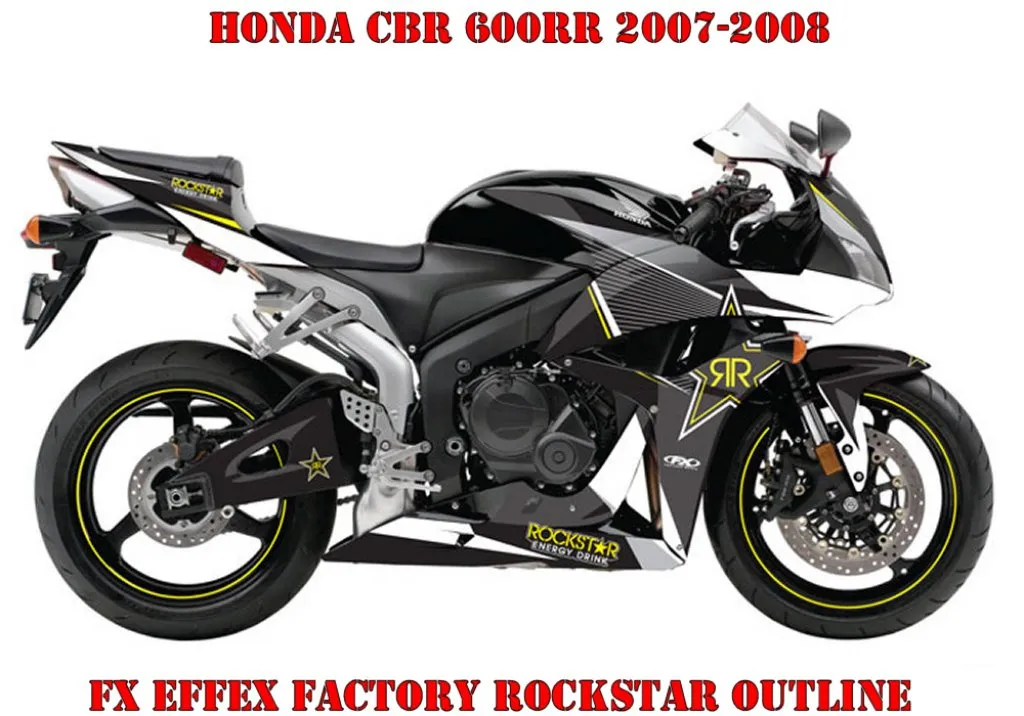 Rockstar Outline für Honda CBR 600RR 2007-2008